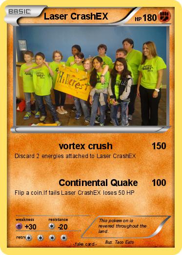 Pokemon Laser CrashEX