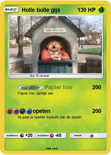 Pokemon Holle bolle gijs