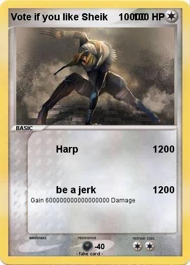 Pokemon Vote if you like Sheik    10000