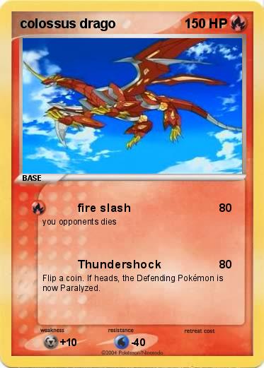 Pokemon colossus drago