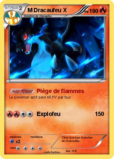 Pokemon M Dracaufeu X