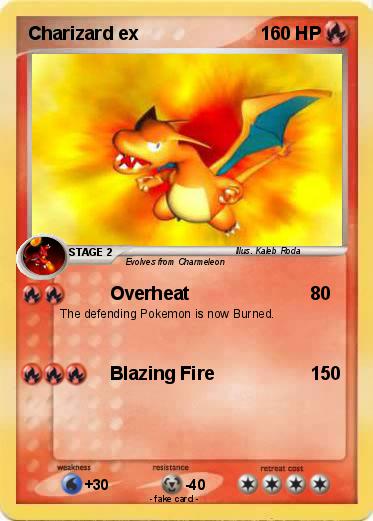 Pokemon Charizard ex