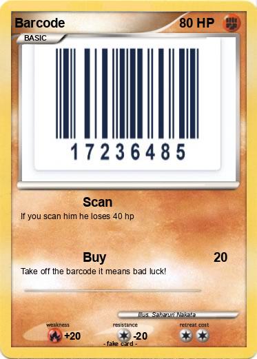 Pokemon Barcode