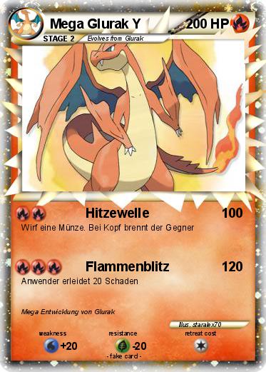Pokemon Mega Glurak Y