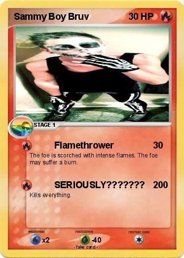 Pokemon Sammy Boy Bruv