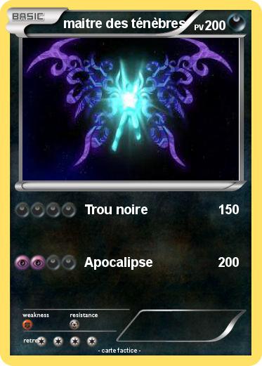 Pokemon maitre des ténèbres