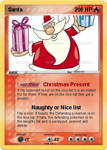 Pokemon Santa