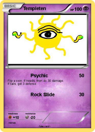 Pokemon Templeten