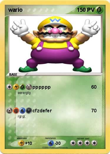 Pokemon wario