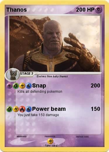 Pokemon Thanos