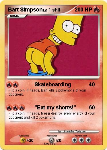 Pokemon Bart Simpson