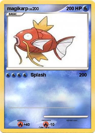 Pokemon magikarp