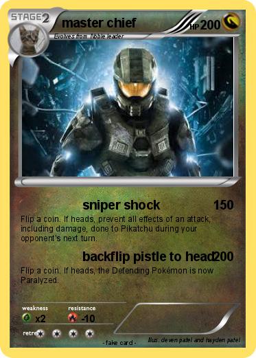 Pokemon master chief