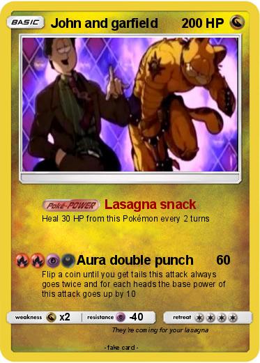 Pokemon John and garfield