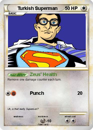 Pokemon Turkish Superman