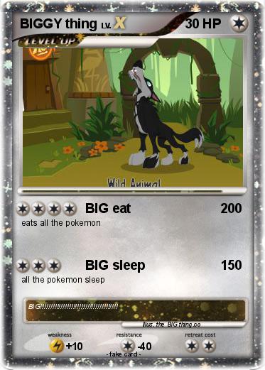 Pokemon BIGGY thing