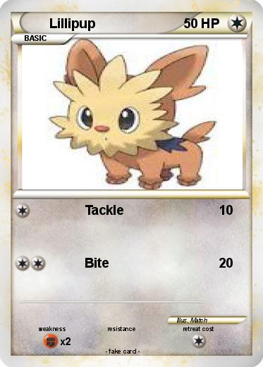 Pokemon Lillipup
