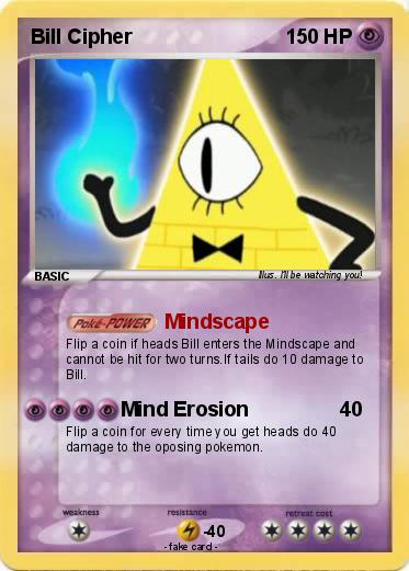 Pokemon Bill Cipher