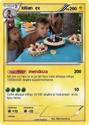 Pokemon kilian  ex