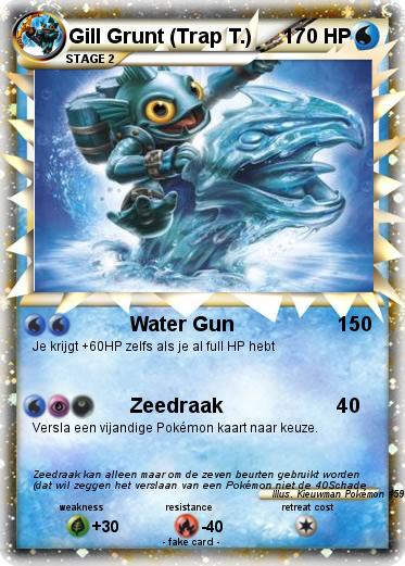 Pokemon Gill Grunt (Trap T.)