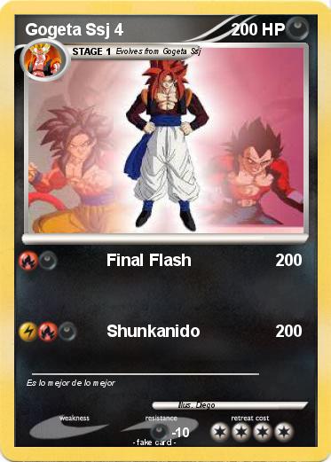 Pokemon Gogeta Ssj 4
