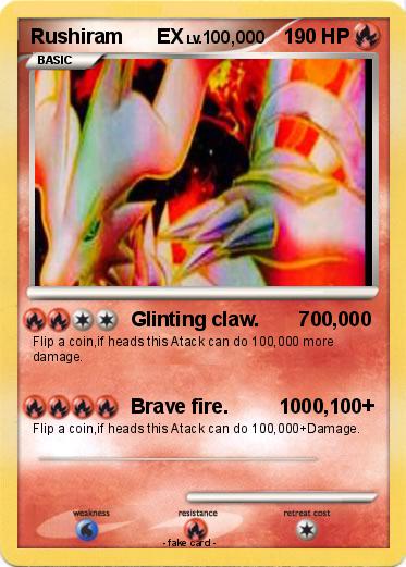 Pokemon Rushiram      EX