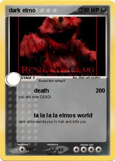 Pokemon dark elmo