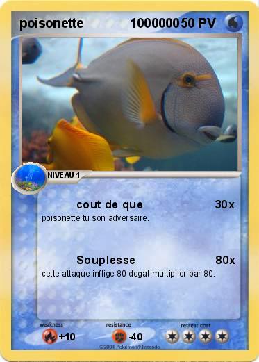 Pokemon poisonette             1000000