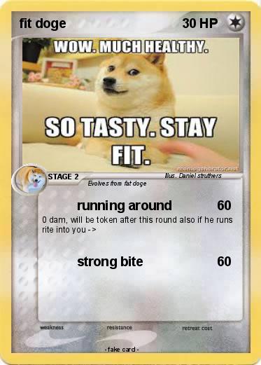Pokemon fit doge