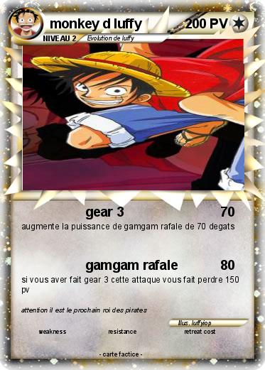 Pokemon monkey d luffy