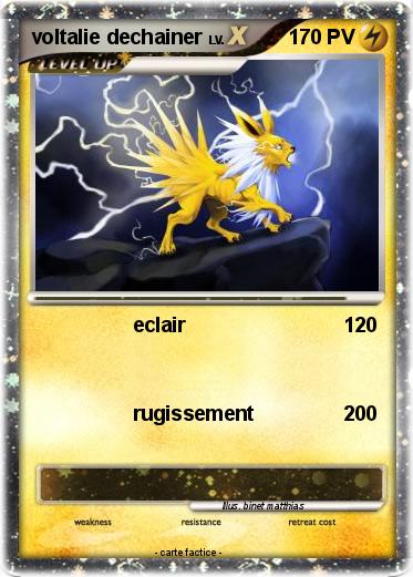 Pokemon voltalie dechainer