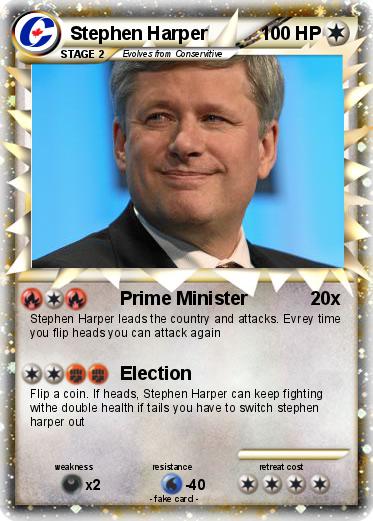 Pokemon Stephen Harper