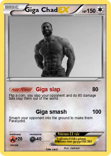 Pokemon Giga Chad