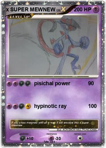 Pokemon x SUPER MEWNEW