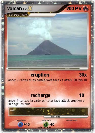Pokemon volcan