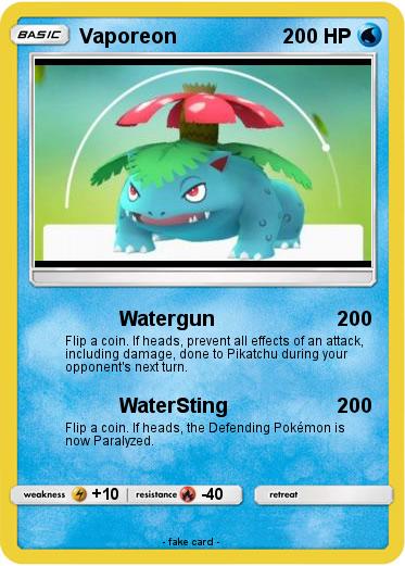 Pokemon Vaporeon