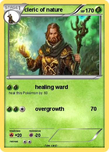 Pokemon cleric of nature
