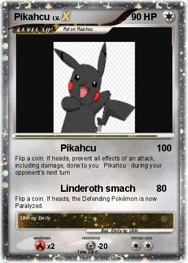 Pokemon Pikahcu