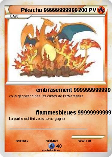 Pokemon Pikachu 99999999999