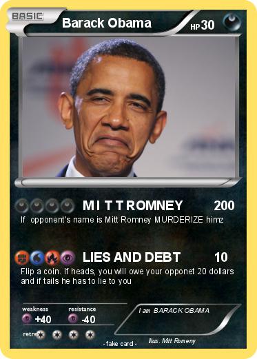 Pokemon Barack Obama