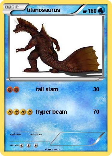 Pokemon titanosaurus