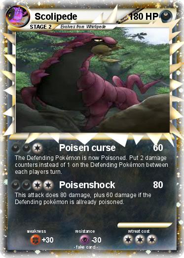 Pokemon Scolipede