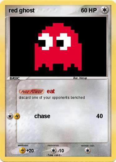 Pokemon red ghost