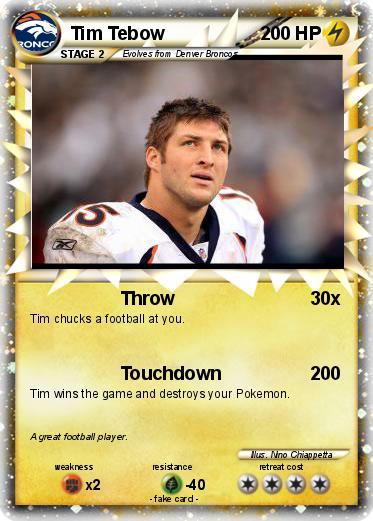 Pokemon Tim Tebow