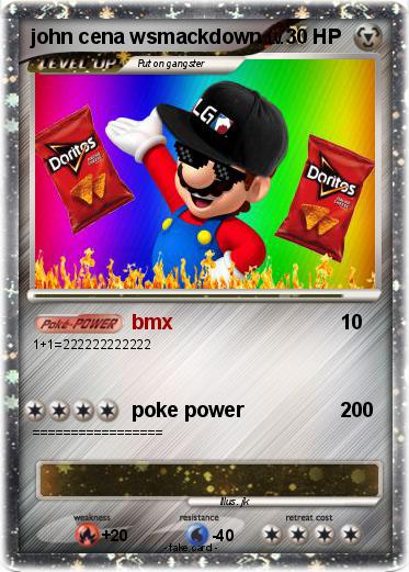 Pokemon john cena wsmackdown