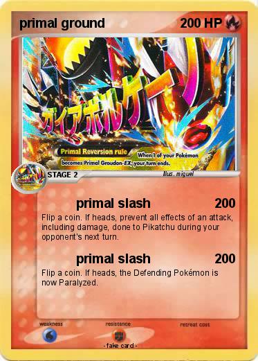 Pokemon primal ground