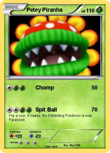 Pokemon Petey Piranha
