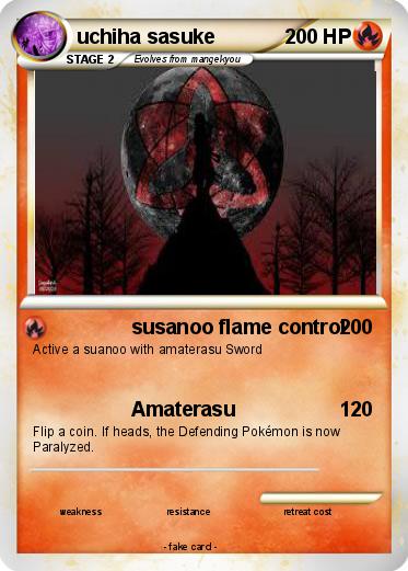 Pokemon uchiha sasuke