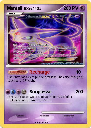 Pokemon Mentali ex