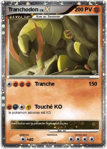 Pokemon Tranchodon